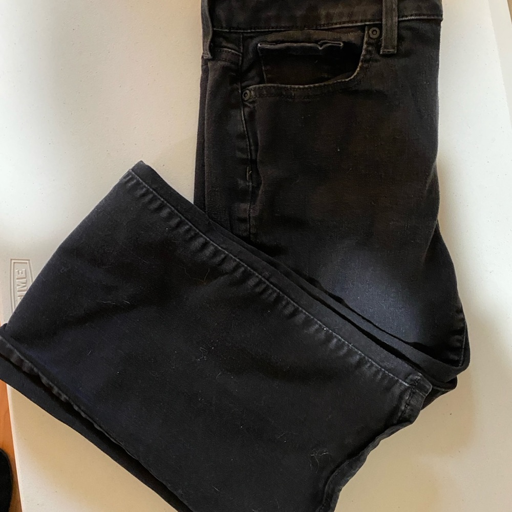 NYDJ Barbara boot cut black wash